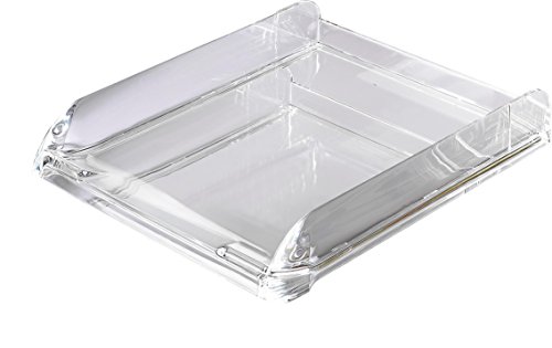 Bandeja de escritorio Rexel Nimbus de metacrilato transparente y formato A4 para archivo