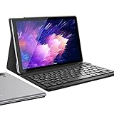 Tablet 10 Zoll Xgody Tablet mit Deutsche Tastatur 6GB RAM+128GB ROM Android 11 Tablett, 4G LTE 5G WLAN Android Tablet, Octa-Core, 5MP + 8MP Dual-Kamera, 8000 mAh, Bluetooth,GPS +SIM OTG Type-c