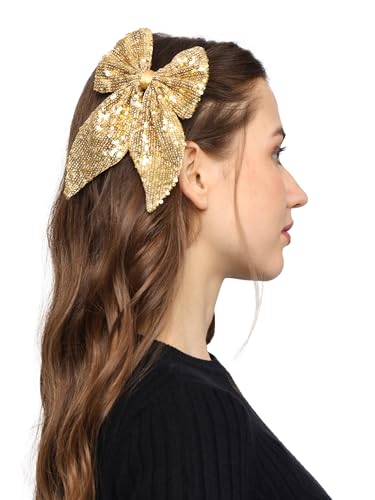 Radhu & Kabby Hair Bow Clip for Women/Girls | Hairclip for All Occasions | Fancy & Stylish Hair Accessories | Anti-Hair Breakage | Suits every Hair Type