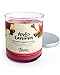 Apples & Cinnamon Scented Natural Soy Candle, Essential Fragrance Oils, 100% Soy, Phthalate & Paraben Free, Clean Burning, 9 Oz.