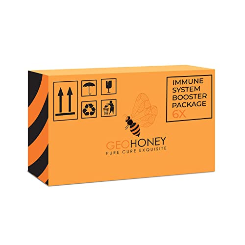 GeoHoney Sistema Inmune 6-Pack de Miel Premium 9.3 lb miniatura 1