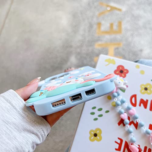 3D Dog Horse Case For Iphone 11 Pro Max,3D Cute Cartoon Lovely Dog Riding A Horse Creative Character Kids Teens Girls Women Soft Silicone Case With Bracelet For Iphone 11 Pro Max 6.5 Inch #TOP5