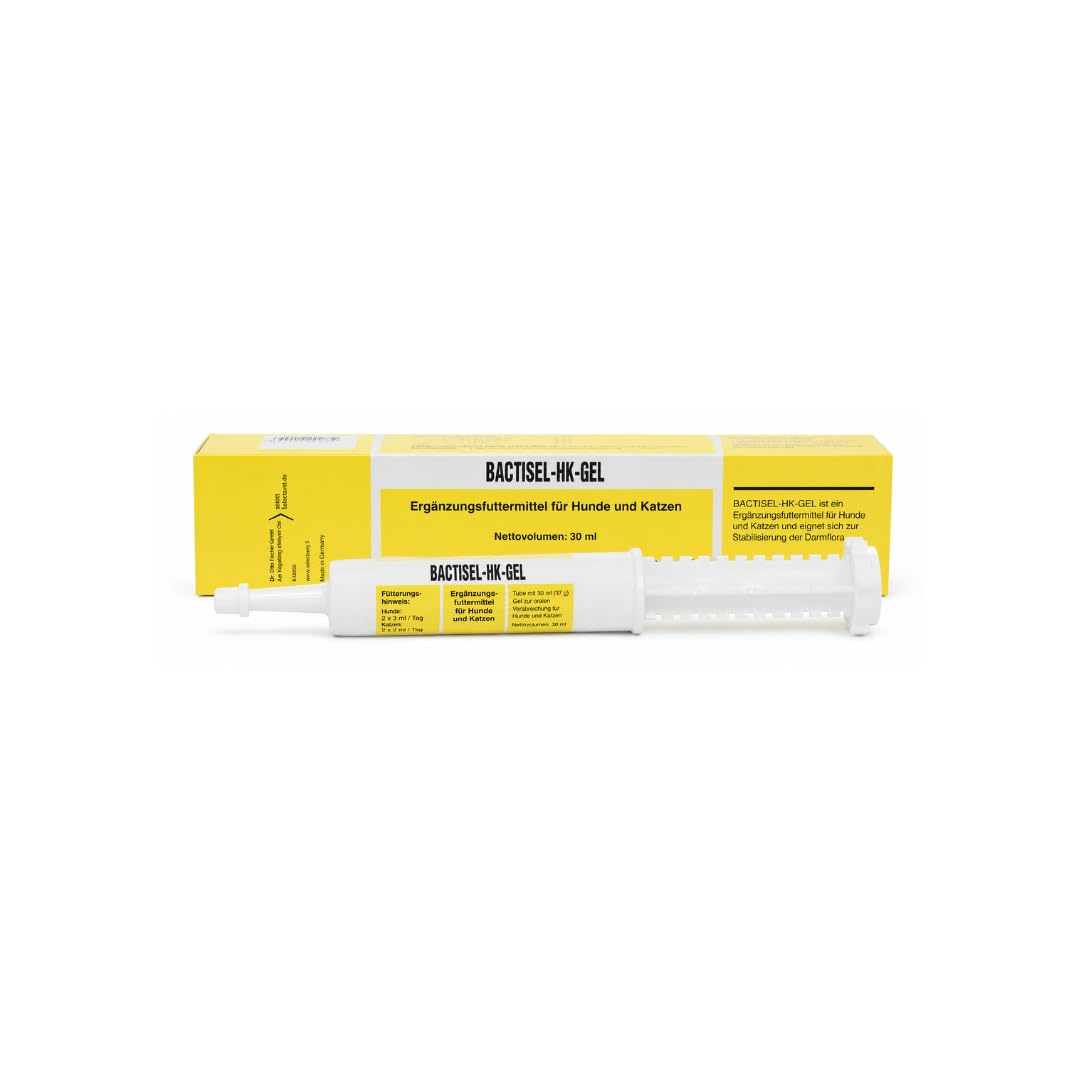 Bactisel-HK-Gel | Żel dla psów i kotów | 2 x 30 ml | z Enterococcus faecium