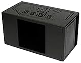 Q Power QBOMB12VL SINGLE SQ Single 12-Inch Side Ported Speaker Box for Kicker L7 Subwoofer
