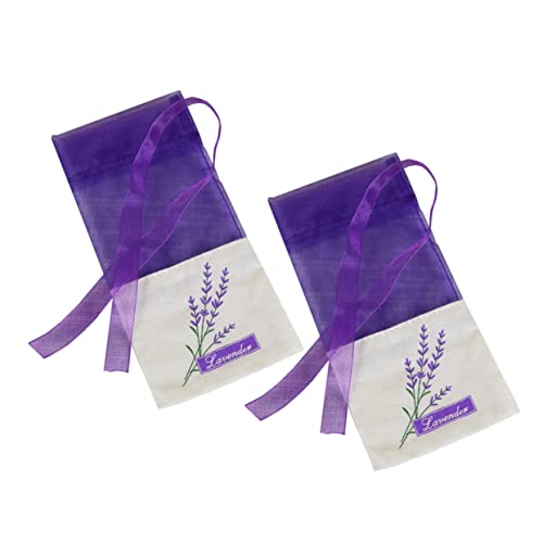 Bolsitas de Tela Lavanda Estampada x20 Bolsas Vacías miniatura 1