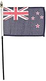 US Flag Store New Zealand Flag 4 by 6-Inch