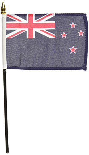 US Flag Store New Zealand Flag 4 by 6-Inch