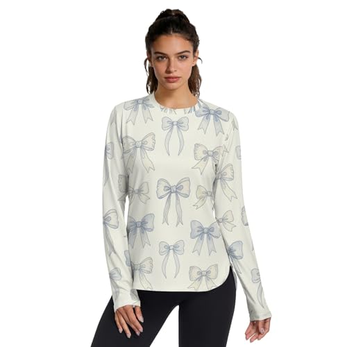 Chemise de sport pour femme avec protection UV SPF 50+ rashguard léger manches longues de running