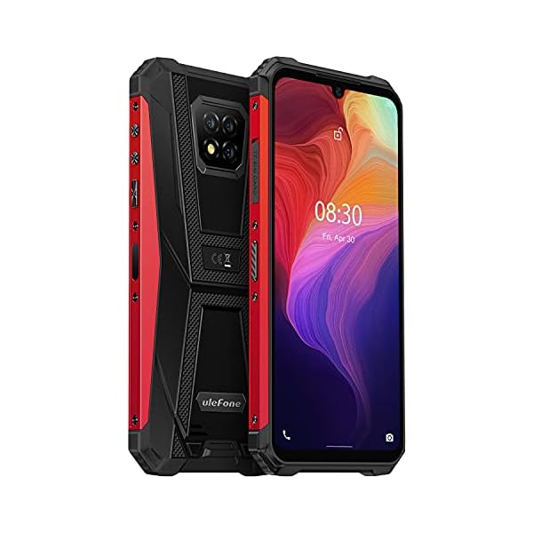 Unlocked-Rugged-SmartphoneAndroid-11-8GB128GB-Octa-core-Waterproof-Cell-Phone16MP-Triple-Rear-Camera61-Display-5580mAh-Dual-SIM-4GIP68-NFC-Fingerprint-Ulefone-Armor-8-Pro-Mobile-Phone-Red Ulefone Unlocked Rugged Smartphone,Android 11 8GB+128GB Octa-core Waterproof Cell Phone,16MP Triple Rear Camera,6.1" Display 5580mAh, Dual SIM 4G,IP68 NFC Fingerprint Armor 8 Pro Mobile Phone-Red