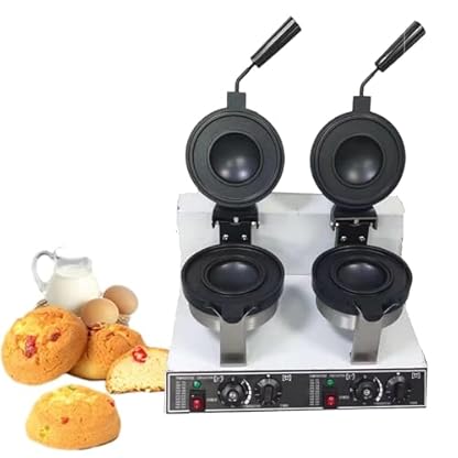Elektrisch Hamburgerpresse Burger-Maschine, kommerzielle elektrische Presse, 1300 W + 1300 W, antihaftbeschichtete elektrische Presse, 50–300 °C Temperaturregelung, für Zuhause, Küche, Frühs
