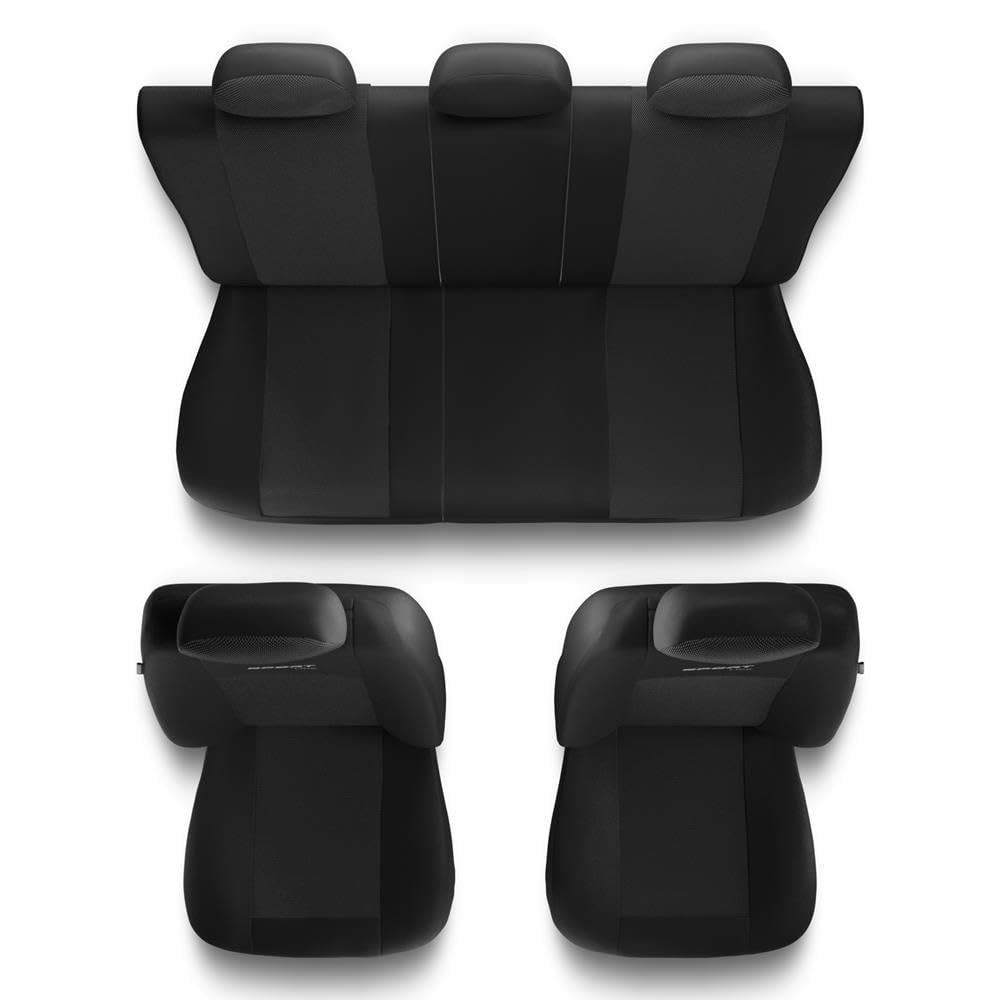 Mossa Fundas Asientos Coche aptas para Jeep Grand Cherokee SUV 1992-.. S-G1 | SUV, I, II, III, IV, V