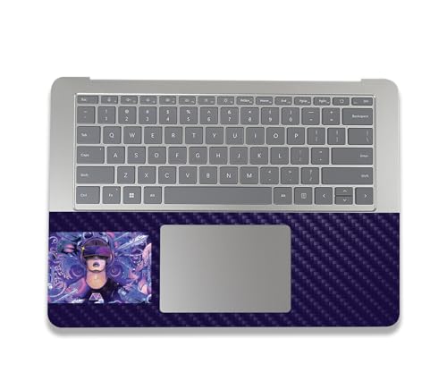 Image of MightySkins Carbon Fiber Skin Compatible with Microsoft Surface Laptop Studio 2 (2023) Full Wrap Kit - VR Dream | Protective, Durable Textured Carbon Fiber Finish | Easy to Apply | Made in The USA