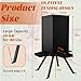 Prolee 50-80lbs Deer Feeder,Weatherproof Deer Feeders for Hunting with 4 Feeding Tray and 4-Leg Stand,Heavy Duty Metal Hunting Game Feeder for Deers and Wildlife
