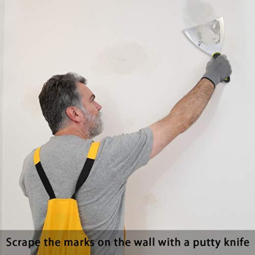 Pack Of 4 Putty Knife Set, 2,3,4,5 Inch Wide Spackle Putty Knives Metal Scrapers Putty Scrapers For Drywall, Putty, Decals, Wallpaper, Baking, Patching And Painting #TOP2
