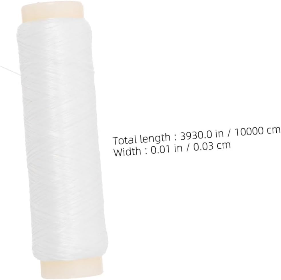 2pcs High Elasticity Nylon Fishing Line Invisible Antislip Thread for Saltwater and Freshwater Fishing Enhanced Grip and Sensitivity for Secure Handling