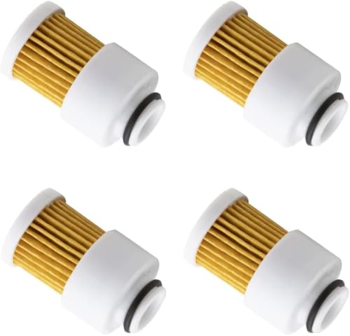 4 Pack 68V-24563-00-00 Fuel Filter Fit for...