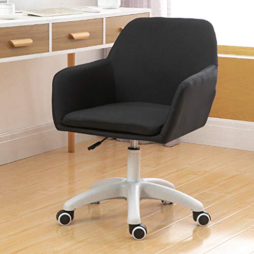 Chaise de bureau à domicile confortable en lin pour éviter le mal de dos - 4