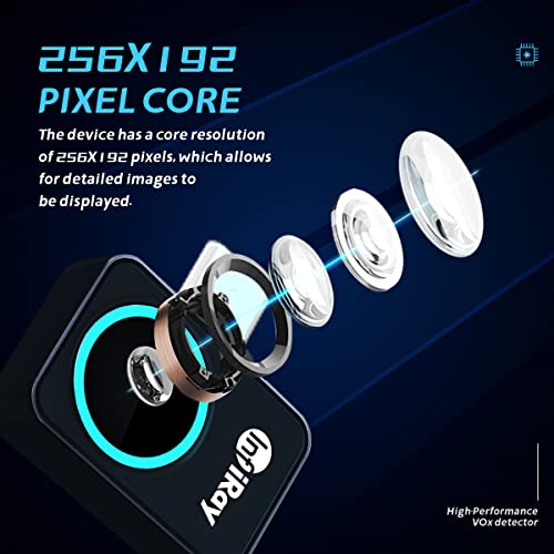 Infiray Xinfrared P2 Thermal Camera For Android Smartphones, Smallest Imager Infrared Imaging Camera, 9G Fully Metal Body, 256X192 Ir Resolution, Night Vision Go App Installation( Android Only) #TOP4