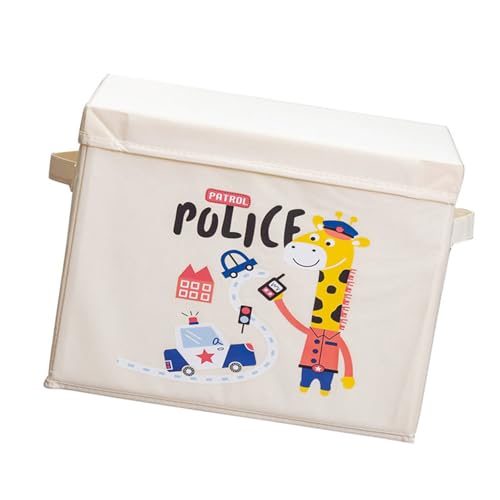 Bacs de rangement pour étagères à cubes pliables motif animaux