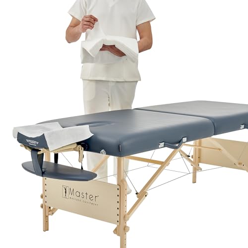 Funda de cabecera desechable Master Massage para camilla de masaje, paños no tejidos de 100 uds 2