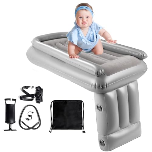 HYMIC Aufblasbares Flugzeug-Autobett für Kleinkinder,...