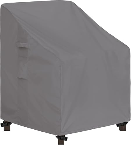 Miniatura 8 de Easy-Going Funda impermeable para silla de patio, resistente a los rayos UV, para exteriores, resistente a la intemperie, con costuras selladas con