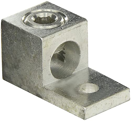 One Hole Lug Compress Connector, 2/0 AWG