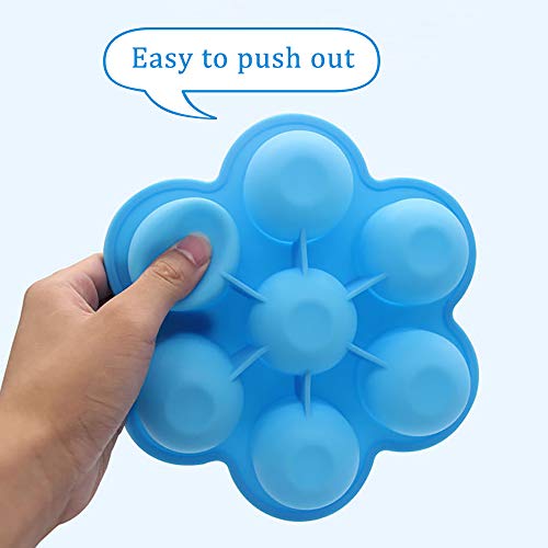 Moldes para hielo y comida bebé de silicona Webake, 2 unidades miniatura 5