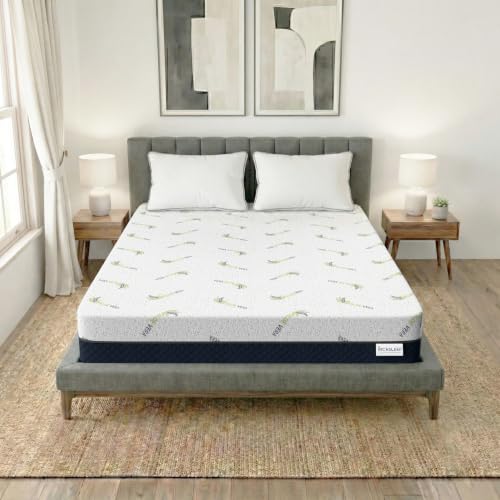 Image of FreshTouch Dual Comfort Mattress | Medium Firm & Soft | Single Size 5-Inch | High Density Foam Bed Mattress for Back Pain Relief | Breathable Fabric | 7 Year Warranty | 75x36x5 Inch