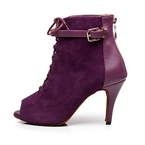 Chaussures de danse latine femme salon talon haut QJW6179