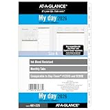 AT-A-GLANCE 2026 Planner, Daily, 5-1/2' x 8-1/2', Desk Size 4, Two Page Per Day Refill, Loose-Leaf (481-225-26)