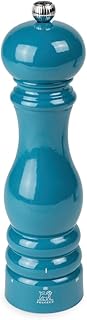 Peugeot – Molinillo de pimienta Paris u'Select 22 cm – Colección ParisRama – 6 ajustes de molienda predefinidos – de madera etiquetada PEFC – Fabricación francesa – Color lacado azul pacífico