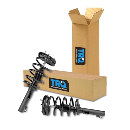 Image of TRQ Front Strut and Spring Assembly Set 2 Piece | For 1995-2003 Ford Windstar