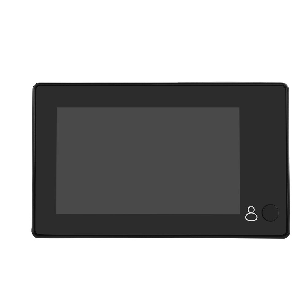 Visionneuse de judas de porte numérique, écran couleur TFT de 4,3 ", écran de porte numérique intelligent, caméra de porte, grand angle 140 ° + moniteur de caméra de sécurité HD