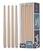 Hyoola 12 Pack Tall Taper Candles - 14 Inch Sahara Beige Dripless, Unscented Dinner Candle - Paraffin Wax with Cotton Wicks - 12 Hour Burn Time.