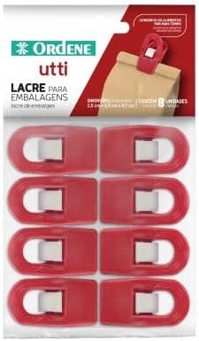 Ordene - Lacre para Embalagens, com 8 Unidades, Linha Utti