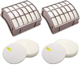 2 Pack HEPA & Foam & Felt Filters for Shark Rotator Pro Lift-Away Vacuum Filters Replacement Compati