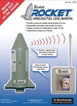 Beckett Rocket Wireless Fuel Level Monitor