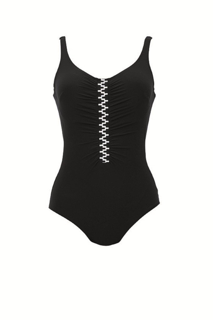 Anita Comfort Women`s Swimsuit, ANI-7297, 08C, Black