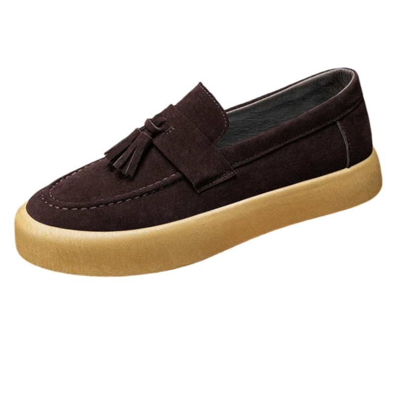 Large-Size Men's Fashionable Thick-Soled Casual Shoes | Comfortable Street-Style Sneakers