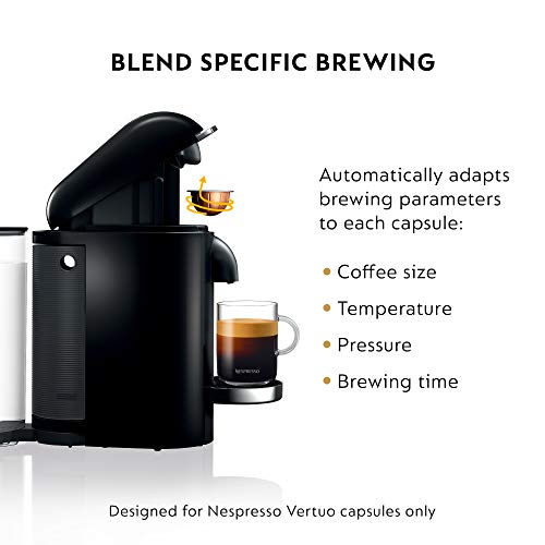 Nespresso BNV450BLK VertuoPlus Deluxe 