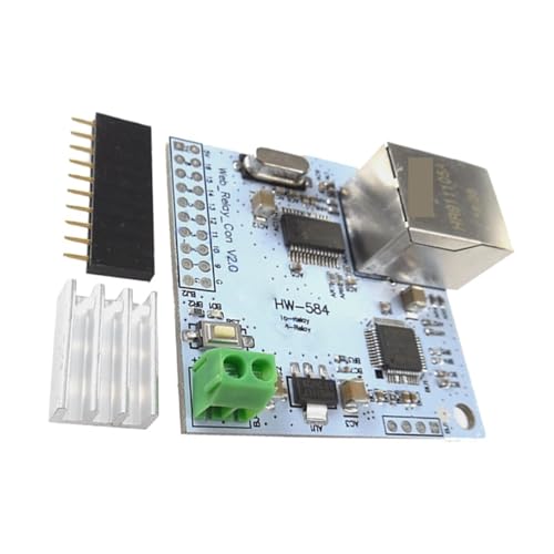 Module relais réseau 8 voies W5100 5V commutateur Internet IoT ENC28J60 - 3