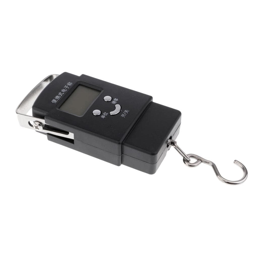 LCD Electronic Balance Digital Fishing Hook Hanging Scale White Backlight-image-9