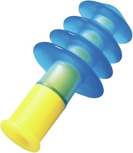 Miniatura 4 de Leight Fusion - Tapones térmicos de plástico con cable de uretano de 4 bridas de uso múltiple con cable de nailon desmontable (1 par por paquete de