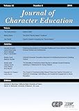 Journal of Character Education Vol 12 Issue 2