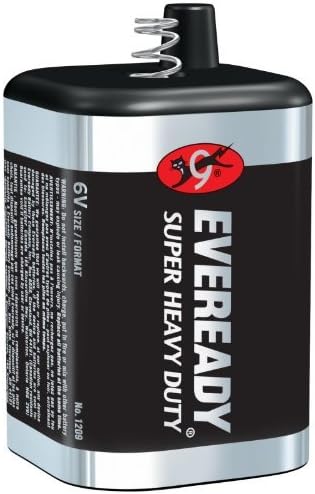 Eveready 6 Volt Lantern Battery 1209 (Pack of 3)