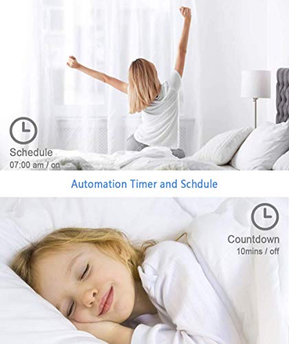 3 Way Smart Dimmer Switch Kit, Tessan Wifi Dimmable Led Light Switch Work With Alexa, Google Home, Multiple-Locations, Neutral Wire Required, Programmable Timer Schedule Wall Switch #TOP5