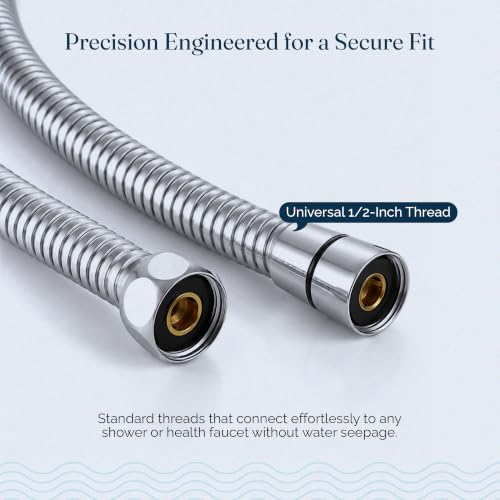 Image of JAL Stainless Steel Jet Spray Pipe for Toilet | Health Faucet Hose 1m