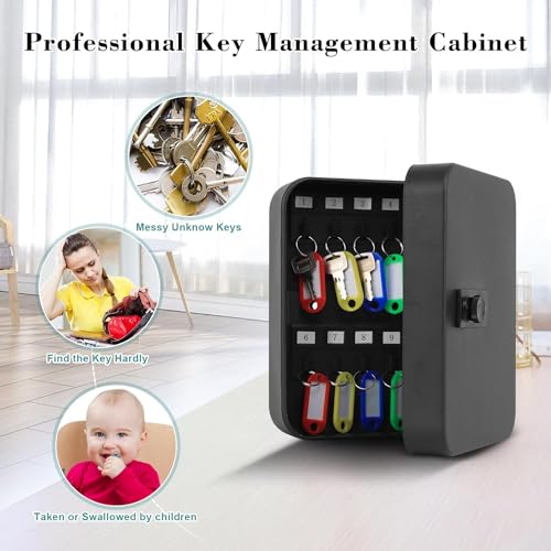 Decaller Secure Key Box With Combination Lock thumb #8