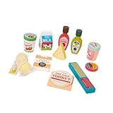 【Matériau en bois, lisse et délicat】: Les accessoires cuisine Pretend Play utilisent un matériau en bois, délicat et lisse au toucher, et peuvent être saisis